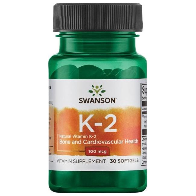 Swanson - Vitamin K-2 - Natural