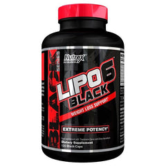 NUTREX - Lipo-6 Black - 120 black caps