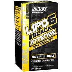 NUTREX - Lipo-6 Black Intense Ultra Concentrate - 60 caps