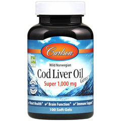 Carlson Labs - Wild Norwegian Cod Liver Oil Gems