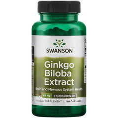 Swanson - Ginkgo Biloba Extract 24%