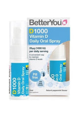 Better You - D1000 Daily Vitamin D Oral Spray - 15 ml.