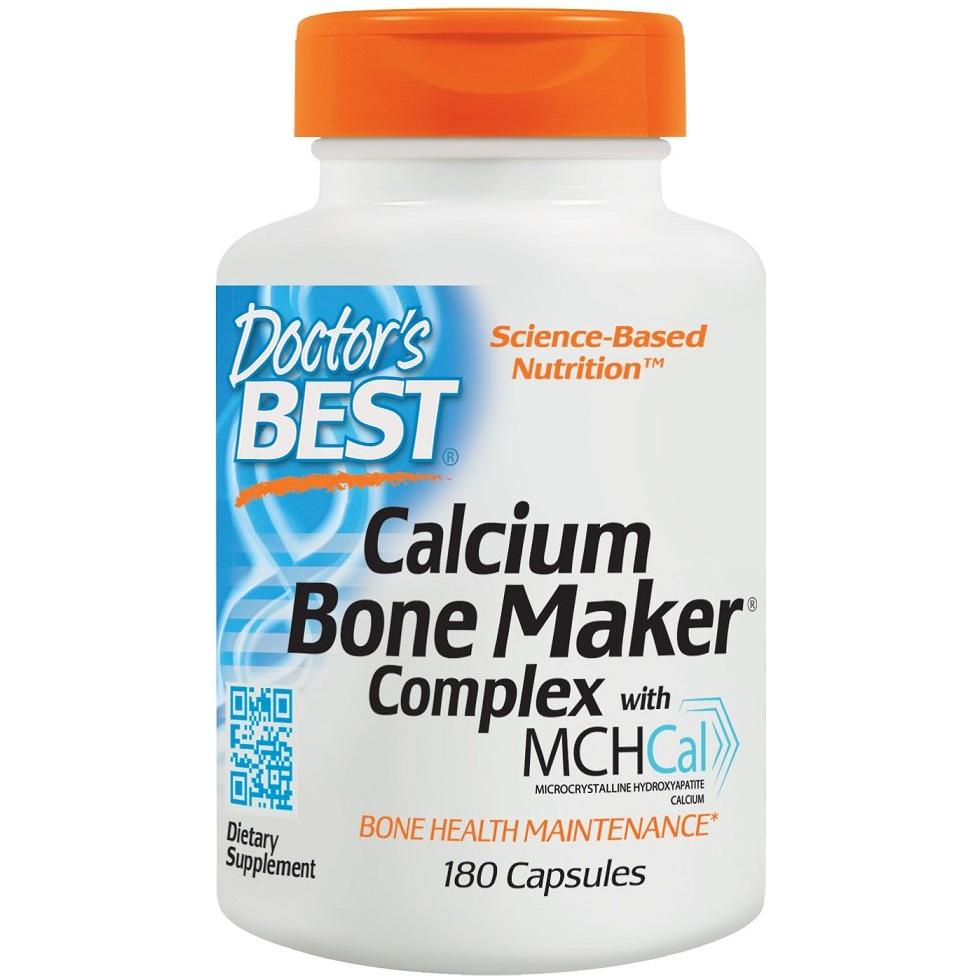 Doctor's Best - Calcium Bone Maker Complex with MCHCal - 180