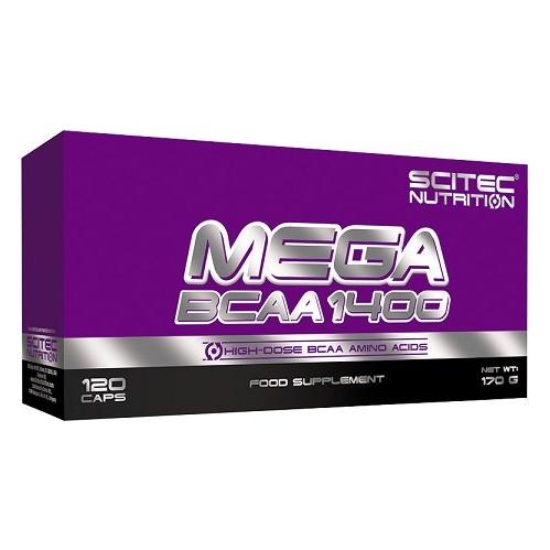 Scitec Nutrition - Mega BCAA 1400 - 120 caps