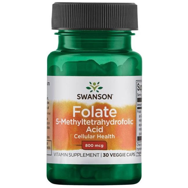 Swanson - Folate (5-Methyltetrahydrofolic Acid)