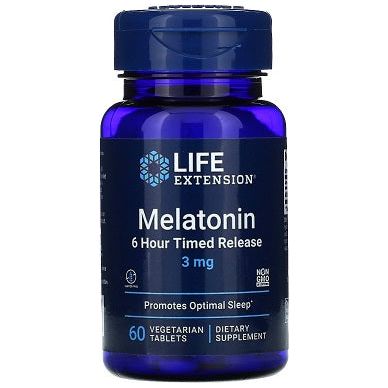 Life Extension - Melatonin 6 Hour Timed Release