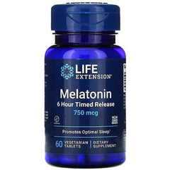 Life Extension - Melatonin 6 Hour Timed Release