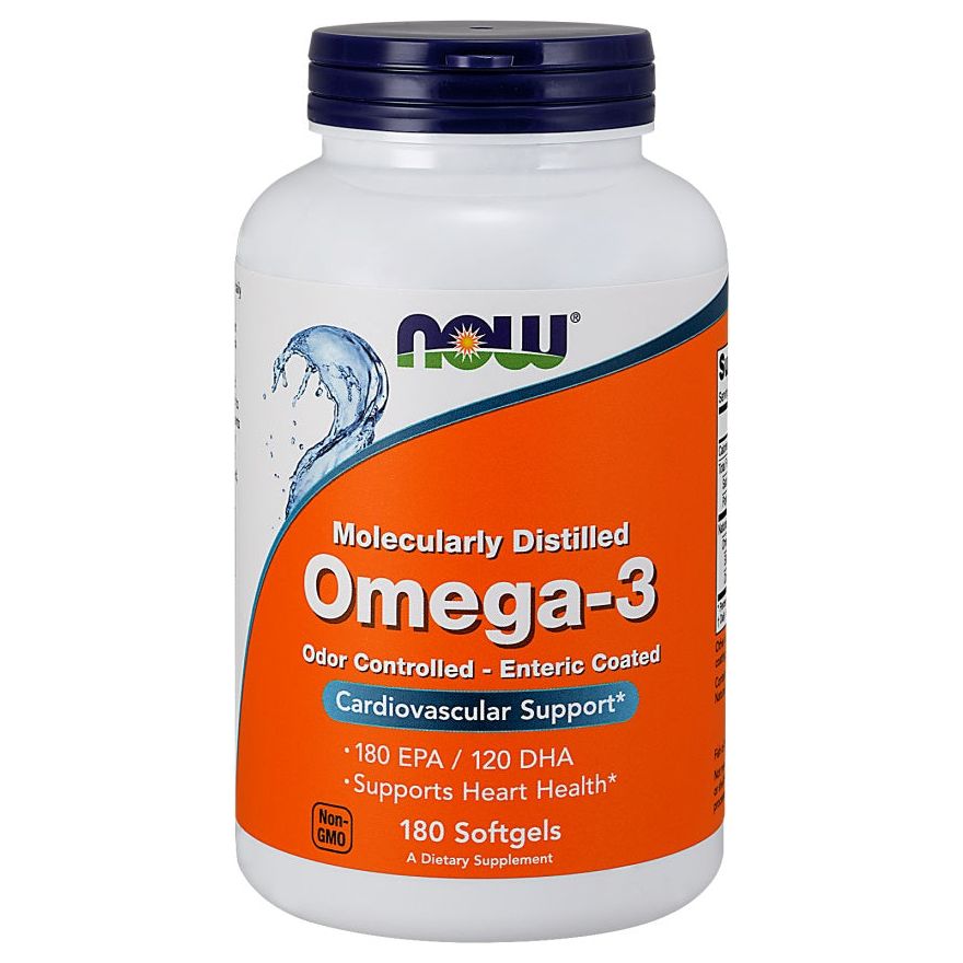 NOW Foods - Omega-3 Enteric Coated