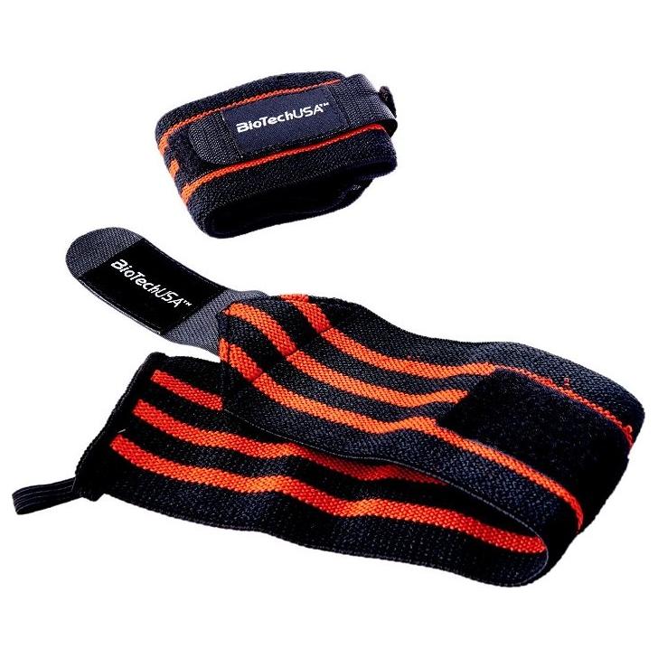 BioTech USA - Bedford 8 Wrist Wrap, Black Red - 35cm