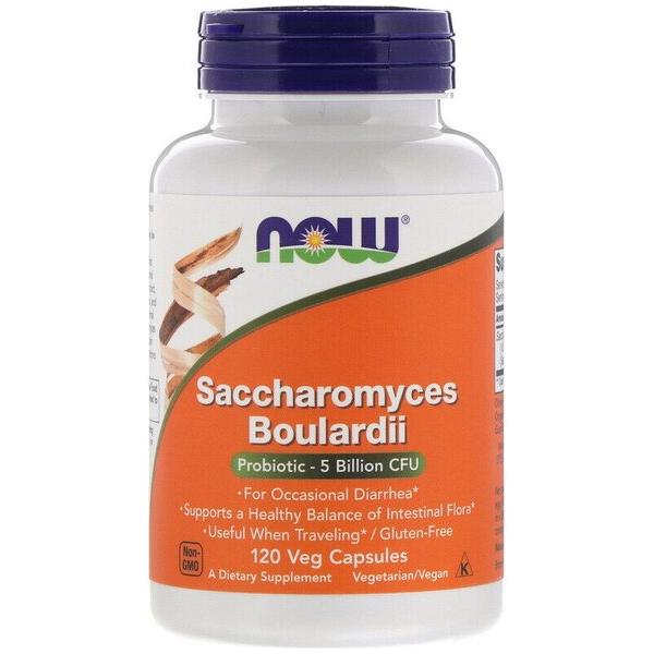 NOW Foods - Saccharomyces Boulardii - 120 vcaps