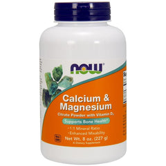 NOW Foods - Calcium & Magnesium, Citrate Powder with Vitamin D3