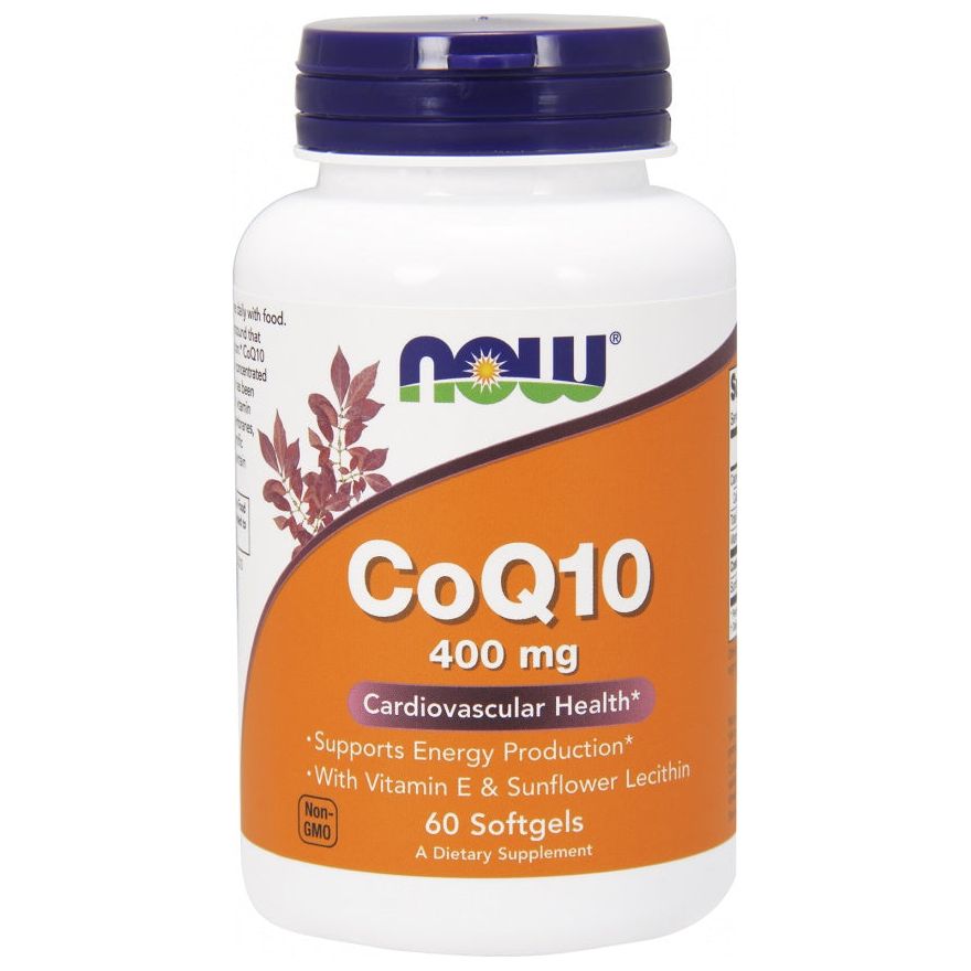 NOW Foods - CoQ10 with Lecithin & Vitamin E