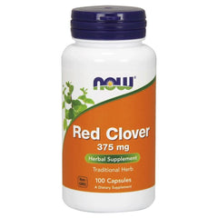 NOW Foods - Red Clover, 375mg - 100 caps