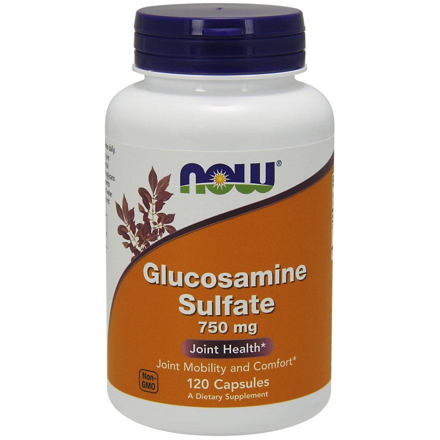 NOW Foods - Glucosamine Sulfate, 750mg - 120 caps