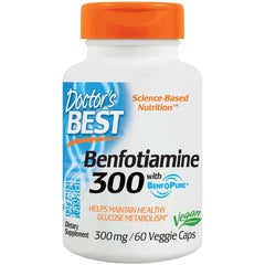 Doctor's Best - Benfotiamine with BenfoPure