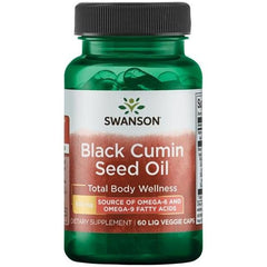 Swanson - Black Cumin Seed Oil, 500mg - 60 liquid vcaps