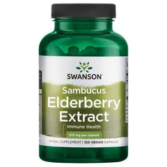 Swanson - Sambucus Elderberry Extract - 120 vcaps