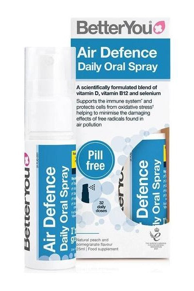 Better You - Air Defence Daily Oral Spray, Natural Peach &