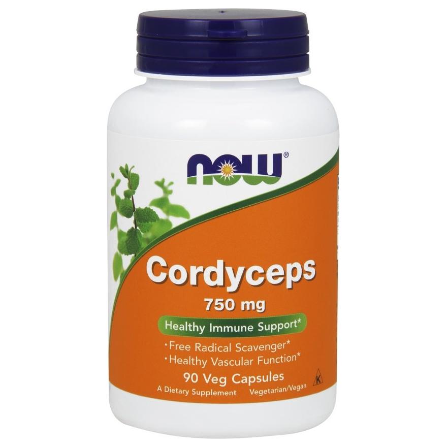 NOW Foods - Cordyceps, 750mg - 90 vcaps