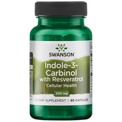 Swanson - Indole-3-Carbinol with Resveratrol, 200mg - 60 caps