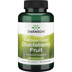 Swanson - Chasteberry Fruit, 400mg - 120 caps