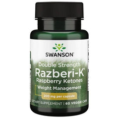 Swanson - Razberi-K, 200mg Double Strength - 60 vcaps