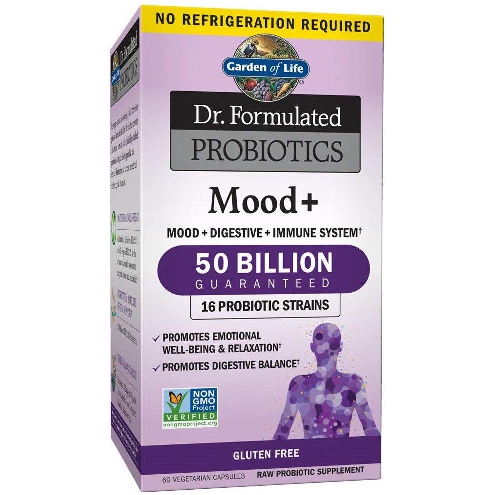 Garden of Life - Dr. Formulated Probiotics Mood+ - 60 vcaps