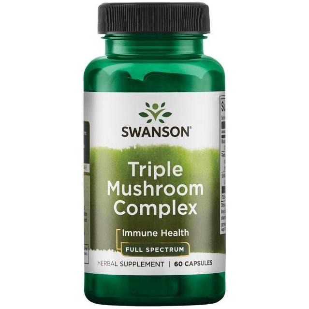 Swanson - Triple Mushroom Complex - 60 caps