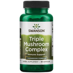 Swanson - Triple Mushroom Standardized Complex - 60 caps