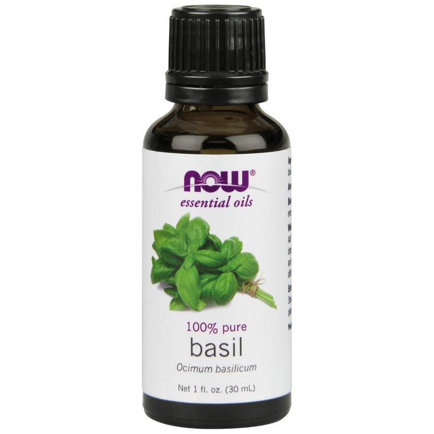 NOW Foods - Essential Oil, Basil Oil - 30 ml.