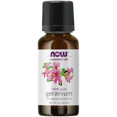 NOW Foods - Essential Oil, Geranium Oil - 30 ml.