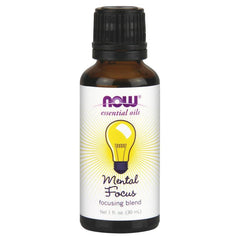 NOW Foods - Essential Oil, Mental Focus Oil - 30 ml.