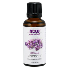 NOW Foods - Essential Oil, Lavender Oil 100% Pure - 30 ml.