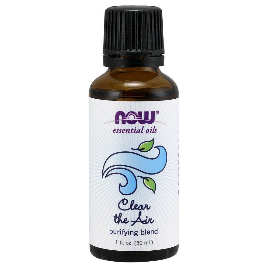 NOW Foods - Essential Oil, Clear the Air Oil Blend - 30 ml.