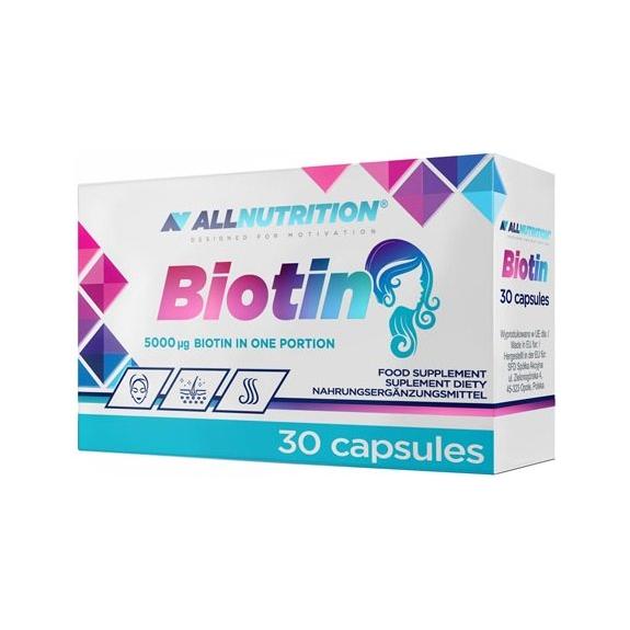 Allnutrition - Biotin, 5000mcg - 30 caps