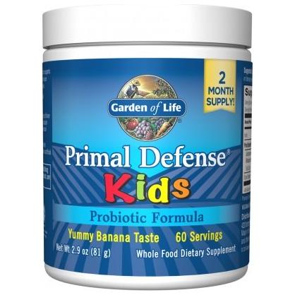 Garden of Life - Primal Defense Kids, Banana - 81 grams