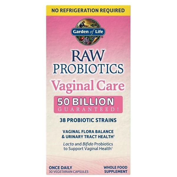 Garden of Life - Raw Probiotics Vaginal Care (Shelf-Stable) -