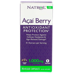 Natrol - Acai Berry, 1000mg - 75 vcaps