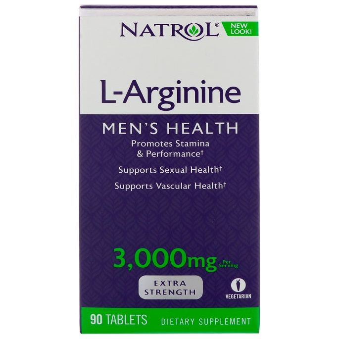 Natrol - L-Arginine 3000mg - 90 tabs