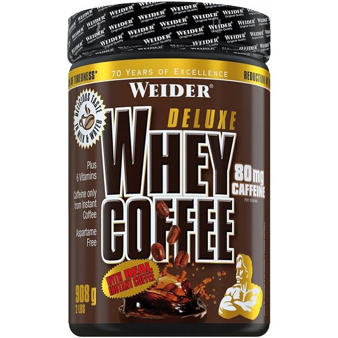 Weider - Whey Coffee Deluxe - 908g