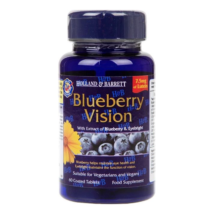 Holland & Barrett - Blueberry Vision - 60 tablets