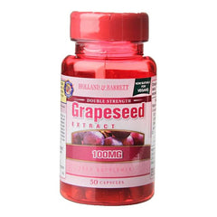 Holland & Barrett - Double Strength Grapeseed Extract 100mg -