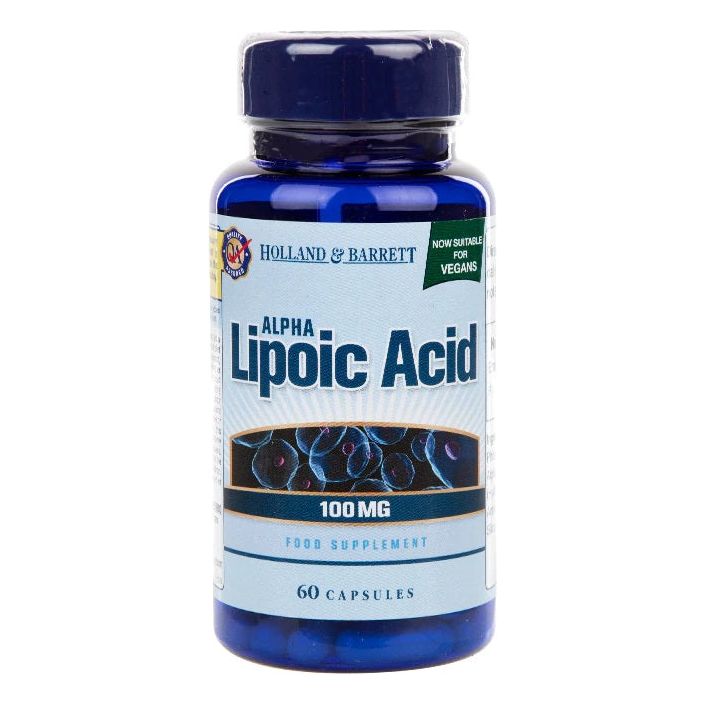 Holland & Barrett - Alpha Lipoic Acid 100mg - 60 caps