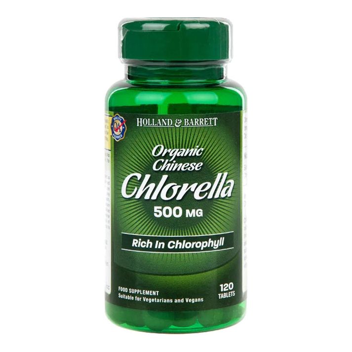 Holland & Barrett - Chinese Chlorella 500mg - 120 tablets