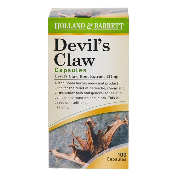 Holland & Barrett - Devil's Claw - 100 caps