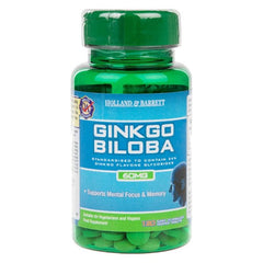 Holland & Barrett - Ginkgo Biloba 60mg - 120 tablets