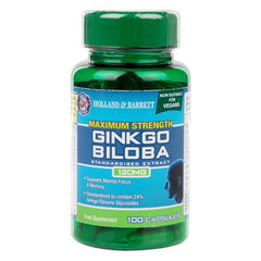 Holland & Barrett - Maximum Strength Ginkgo Biloba 120mg - 100