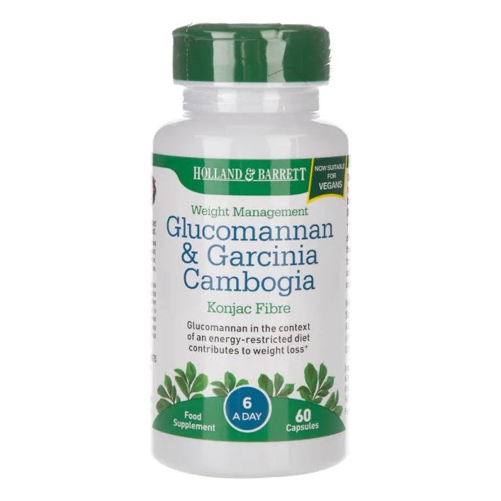 Holland & Barrett - Glucomannan & Garcinia - 60 caps