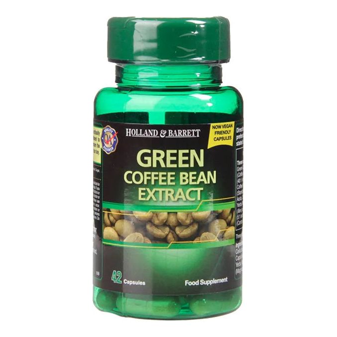 Holland & Barrett - Green Coffee Bean Extract - 42 caps