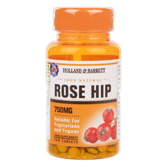 Holland & Barrett - Rose Hip 750mg - 240 tablets